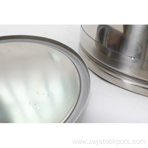 Stainless Milk Bucket with Lid